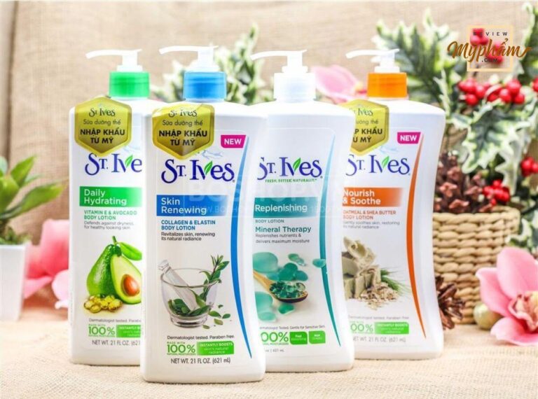 Sữa dưỡng thể St.Ives có phải là sự lựa chọn tốt nhất cho làn da của bạn không?