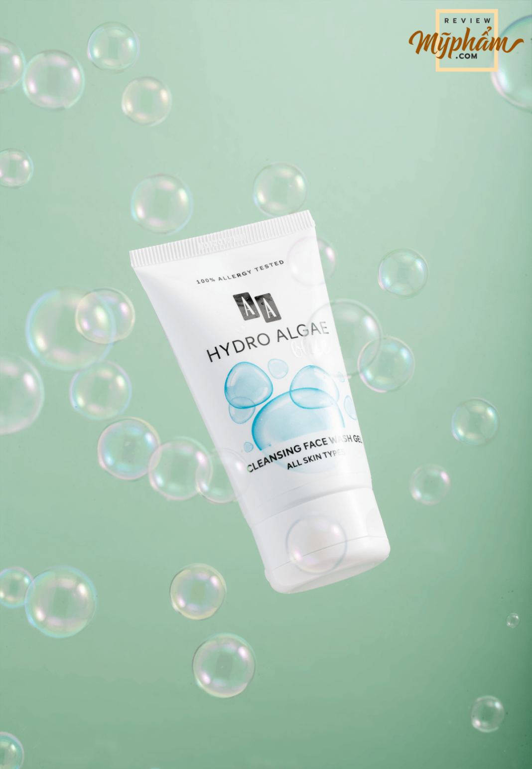 Review Sữa rửa mặt AA Hydro Algae của AA Cosmetics lựa chọn hoàn hảo cho các nàng da khô, nhạy cảm.